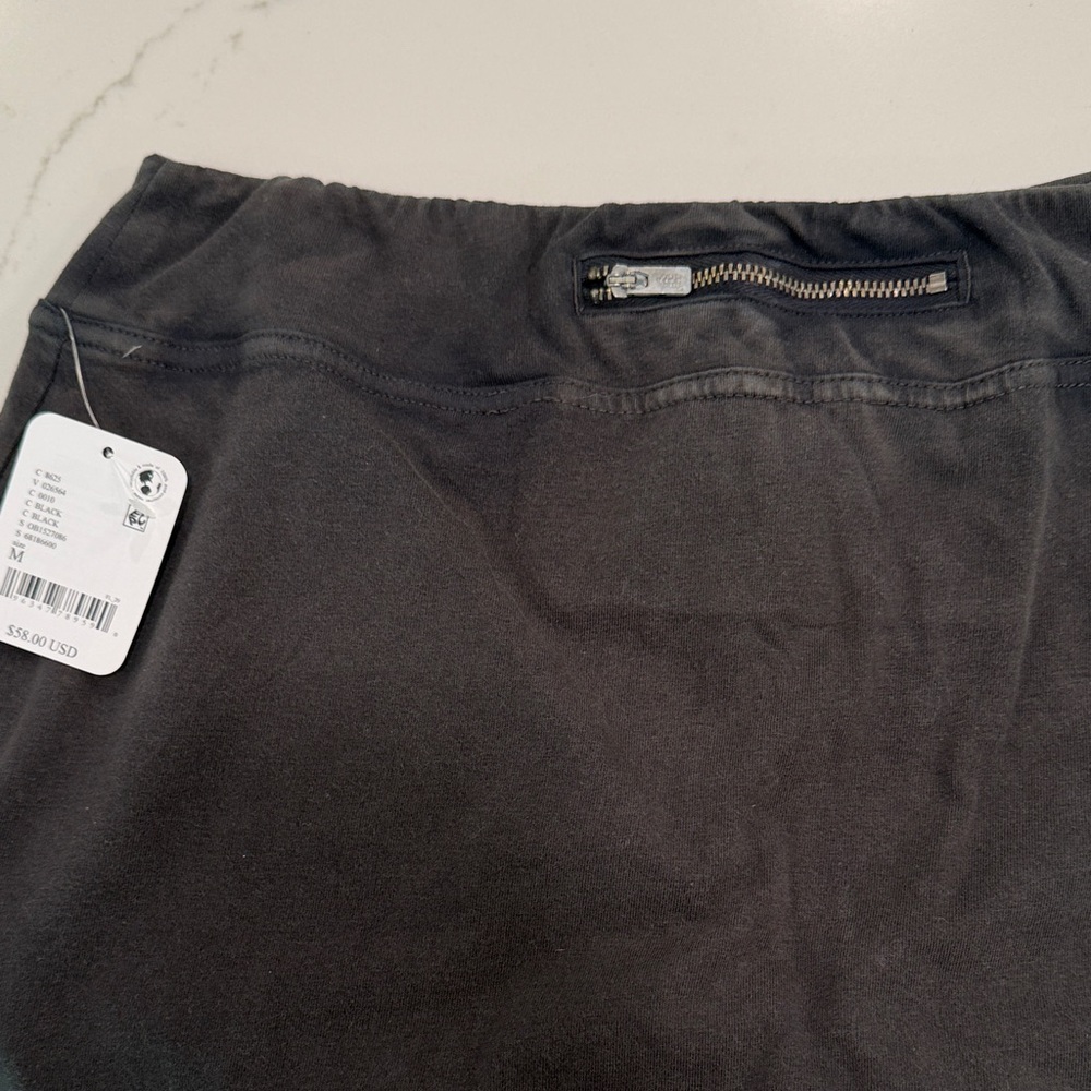NWT FP Movement by Free People Hot Shot Mini Skort black M - Picture 3 of 9